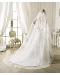 Charming Two-tiers Lace Tulle Wedding Veils 